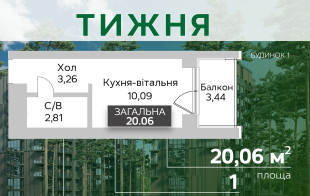 Пропозиція «КВАРТИРА ТИЖНЯ»!